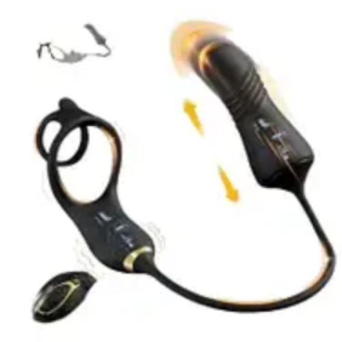 Thrusting Prostate Massager Vibrating Penis Ring In Pakistan