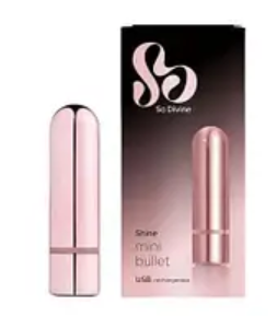 Shine Rechargeable Mini Bullet Vibrator In Pakistan